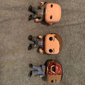 Breaking bad funko pop Walter white mike, Saul Gus